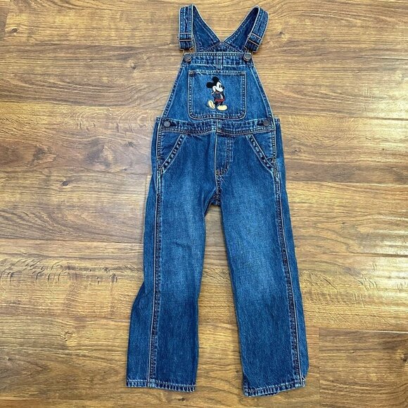 Baby Gap Disney denim Overalls - Picture 1 of 5